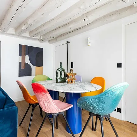 Joyful Apartment - 2Br-6P - Louvre-Rivoli Paris Exterior foto