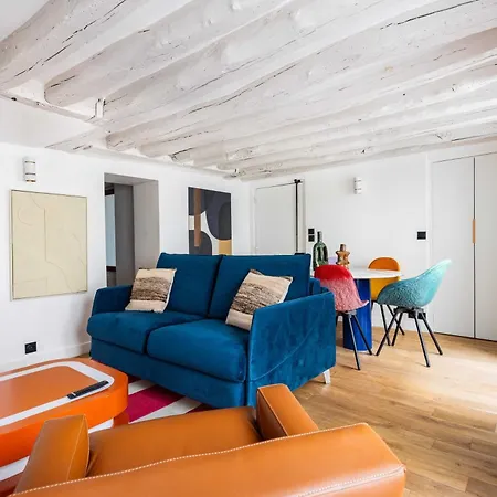 Joyful Apartment - 2Br-6P - Louvre-Rivoli Paris Exterior foto